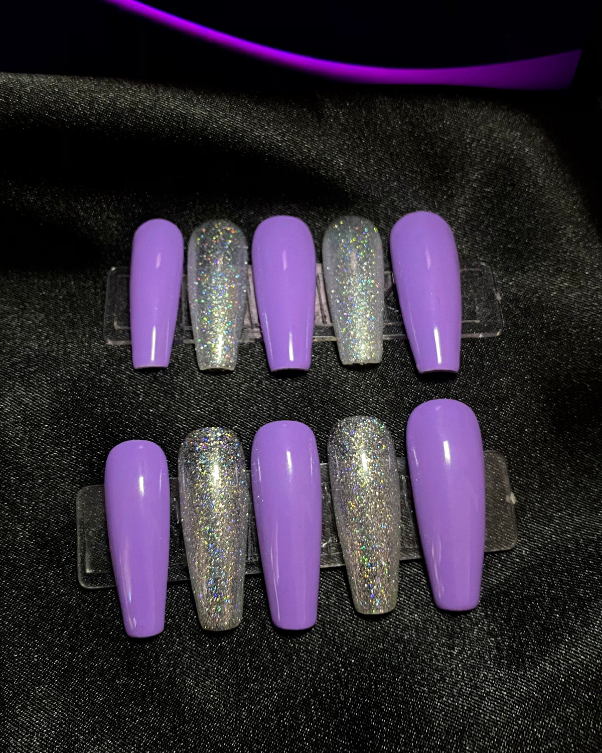 Purple Glitter