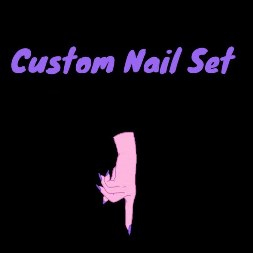 Plain Custom Nail Set